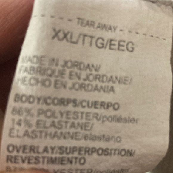 Under Armour fitted adjustable cow Nick pull over tan XXL reflective design - Picture 12 of 15